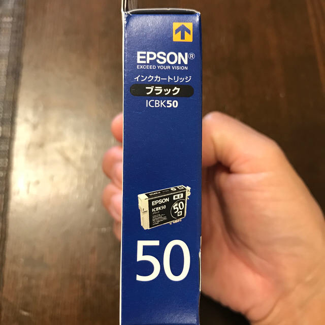 EPSON(エプソン)のあり様専用　EPSONエプソン　黒インクカートリッジ【新品純正】 スマホ/家電/カメラのPC/タブレット(PC周辺機器)の商品写真