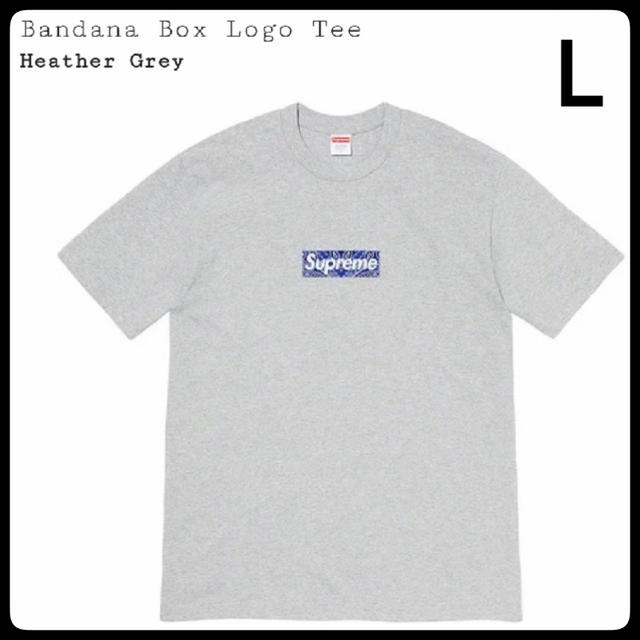 Lサイズ　Supreme Bandana Box Logo Tee