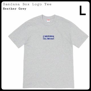 シュプリーム(Supreme)のLサイズ　Supreme Bandana Box Logo Tee(Tシャツ/カットソー(半袖/袖なし))