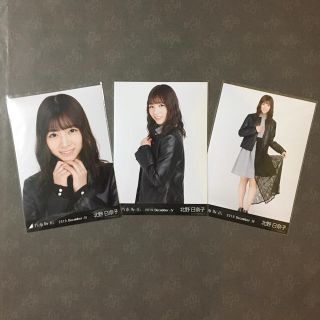 ノギザカフォーティーシックス(乃木坂46)の乃木坂46 北野日奈子 レザージャケット コンプ 生写真(アイドルグッズ)