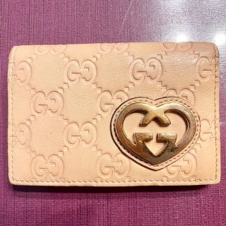 グッチ(Gucci)のGUCCI 　カードケース　名刺入れ(名刺入れ/定期入れ)