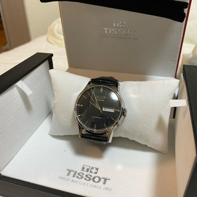 TISSOT(ティソ)のTISSOT ティソ　ヘリテージビソデイト　自動巻 メンズの時計(腕時計(アナログ))の商品写真