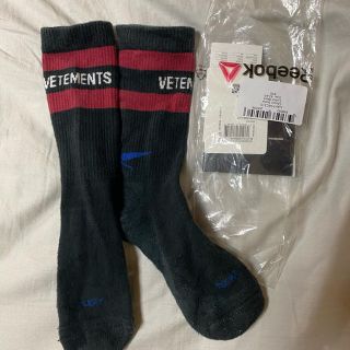 バレンシアガ(Balenciaga)のvetements 靴下　Reebok ソックス(ソックス)