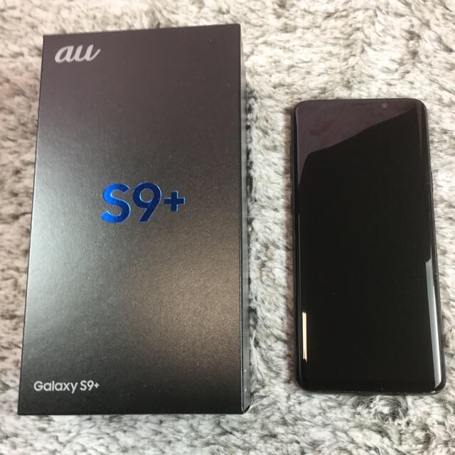 au(エーユー)の☆Ta様専用 「美品」au Galaxy 9+ SCV39 ブラック スマホ/家電/カメラのスマートフォン/携帯電話(スマートフォン本体)の商品写真