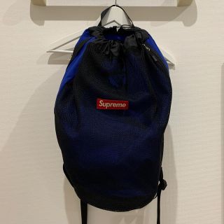 シュプリーム(Supreme)のsupreme bag メッシュリュック　青(その他)