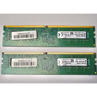 キングストン　DDR4 8GB×2 16GB(PCパーツ)