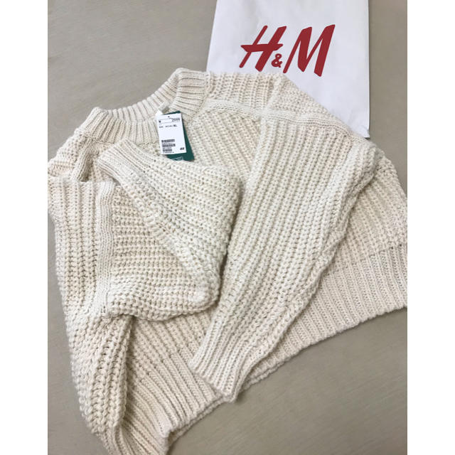 【新作タグ付】H&M  エイチアンドエム　チャンキーニット 1