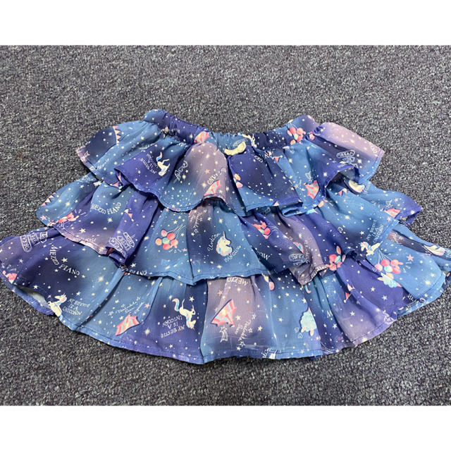 mezzo piano(メゾピアノ)のmezzo piano★2020夏物スカート★完売品 キッズ/ベビー/マタニティのキッズ服女の子用(90cm~)(スカート)の商品写真