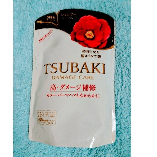 SHISEIDO (資生堂)(シセイドウ)のTSUBAKIシャンプー（345mL）1袋TSUBAKIコンディショナー（1袋） コスメ/美容のヘアケア/スタイリング(シャンプー/コンディショナーセット)の商品写真