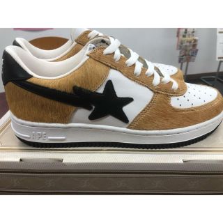 アベイシングエイプ(A BATHING APE)のAPE BAPESTA ハラコ US10.5 新品(スニーカー)