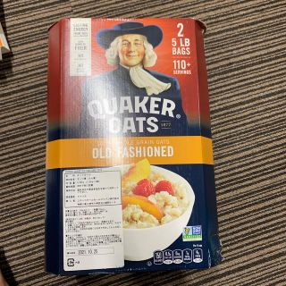 コストコ(コストコ)のオートミール QUAKER OATS クェーカー(米/穀物)