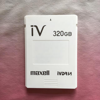 マクセル(maxell)のマクセル   iVDR-S 320GB  動作良好  美品 panda47様専用(その他)