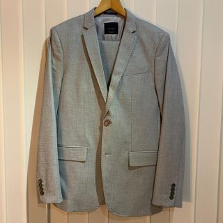 ザラ(ZARA)のZARA MAN  セットアップ スーツ パンツ スリムフィット 上下 セット(セットアップ)