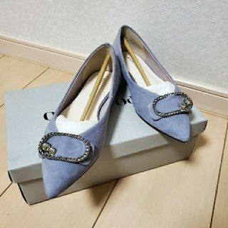 オデットエオディール(Odette e Odile)の[新品・未使用]Odette e Odile　ビジュー付きパンプス(ハイヒール/パンプス)