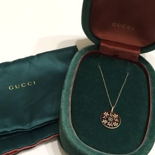 グッチ(Gucci)のGUCCI ファインジュエリー K18WG ネックレス(ネックレス)