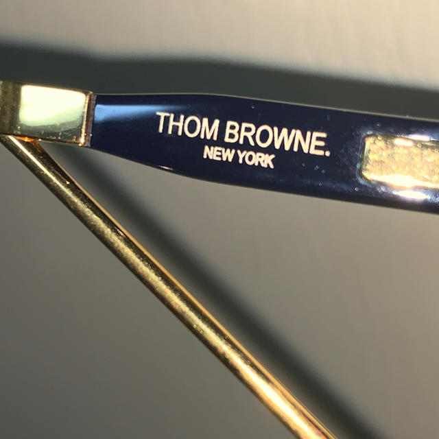 THOM BROWNE(トムブラウン)のTHOM BROWNE NEW YORK EYEWEAR 【TB-806-C】 メンズのファッション小物(サングラス/メガネ)の商品写真