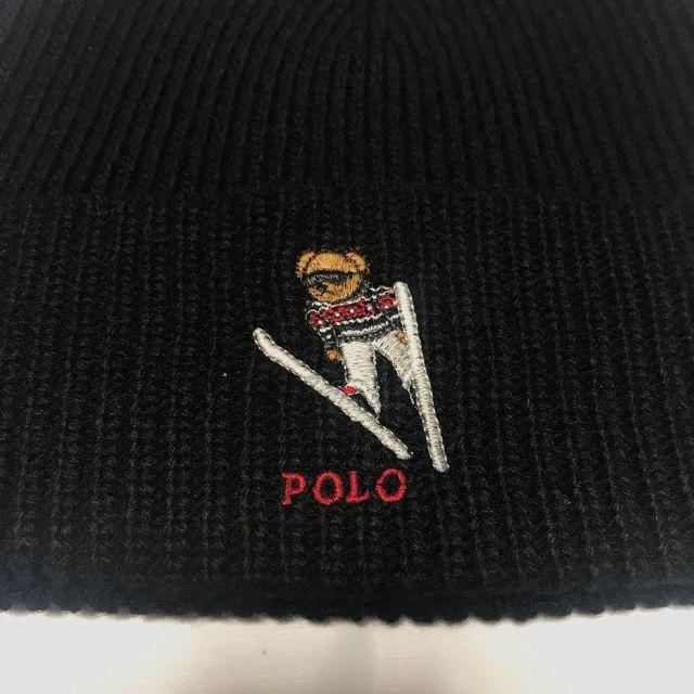 Polo Ralph Lauren ニット帽 ビーニー bear ベアー メンズの帽子(ニット帽/ビーニー)の商品写真