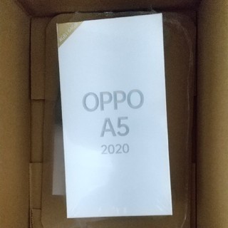 ラクテン(Rakuten)の新品 OPPO A5 2020 simフリー(スマートフォン本体)