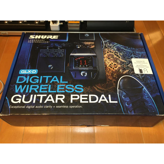 週末まで値下げ‼️ギターワイヤレスSHURE GLXD16中古＋オマケ付き‼️