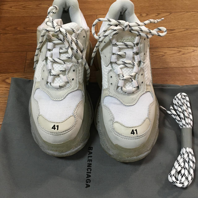 BALENCIAGA triple S クリアソール　41