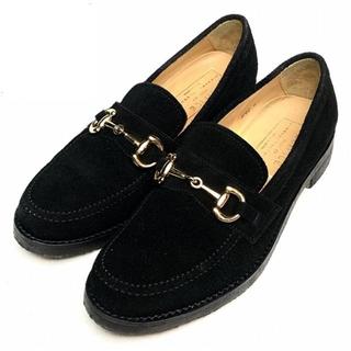 エディフィス(EDIFICE)の新品 エディフィス×ヒロシツボウチ ビットローファー 黒  靴 25センチ(ドレス/ビジネス)