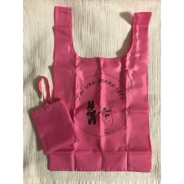 【まゅpiko様専用】リサとガスパール　エコバッグ　収納袋付き レディースのバッグ(エコバッグ)の商品写真