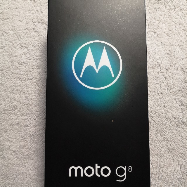 スマートフォン本体☆ moto g8 ブルー SIMフリー ☆新品未使用☆送料無料②