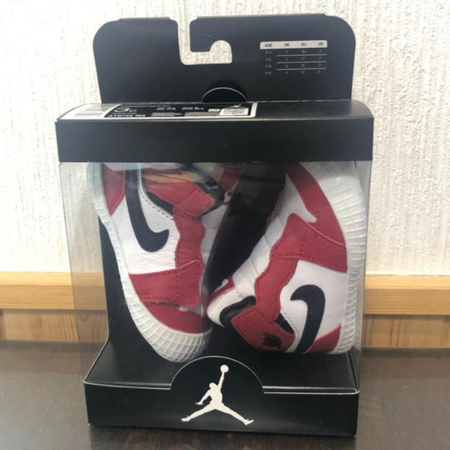 JORDAN 1 CRIB BOOTIE "CHICAGO" 9cm