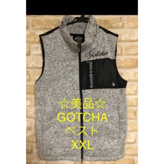 ガッチャ(GOTCHA)のGOTCHAゴルフ 防風 杢 ニット 中綿 ベスト(ウエア)