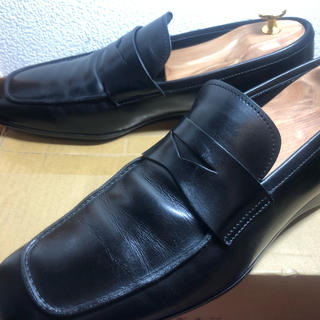 プラダ(PRADA)のＰＲＡＤＡローファー us8(ローファー/革靴)