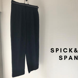 スピックアンドスパン(Spick & Span)の2回着用　 spick&span クロップドパンツ(クロップドパンツ)