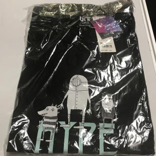 ユニクロ(UNIQLO)のユニクロ 米津 米津玄師 コラボ Tシャツ 黒 HYPE(Tシャツ/カットソー(半袖/袖なし))