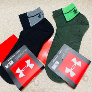 アンダーアーマー(UNDER ARMOUR)のUnder Armour スポーツショートソックス（2セット）(トレーニング用品)