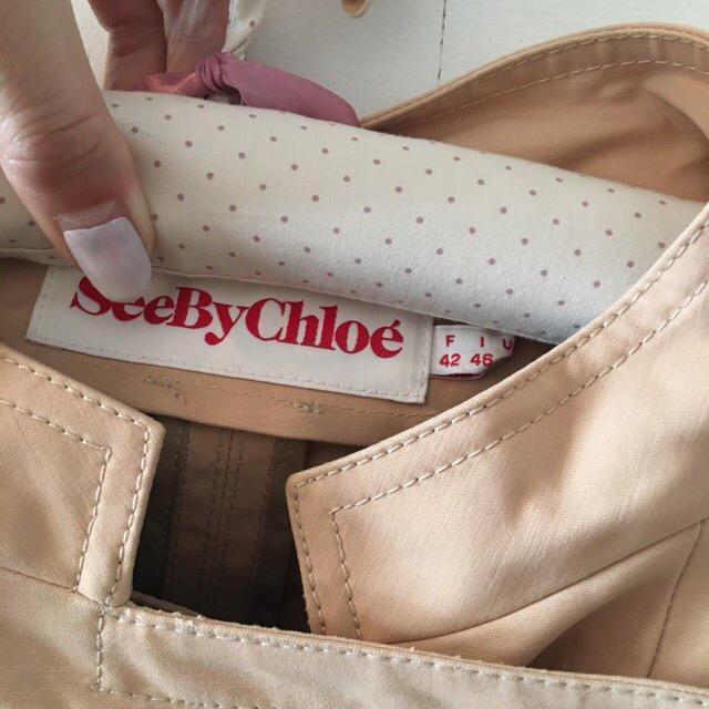 SEE BY CHLOE trench coat. SEE BY CHLOE trench coat.