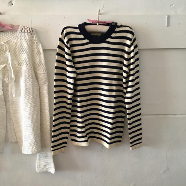 レディースRHC cotton border knit.