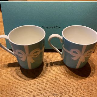 ティファニー(Tiffany & Co.)のティファニー　マグカップ　２個セット(マグカップ)