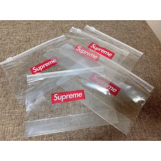 シュプリーム(Supreme)のsupreme ziploc 5枚セット(収納/キッチン雑貨)