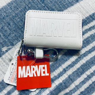 マーベル(MARVEL)の【11月末まで】marvel キーケース(白)(キーケース)