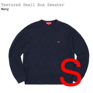 シュプリーム(Supreme)のsupreme Textured Small Box Sweater Navy(ニット/セーター)