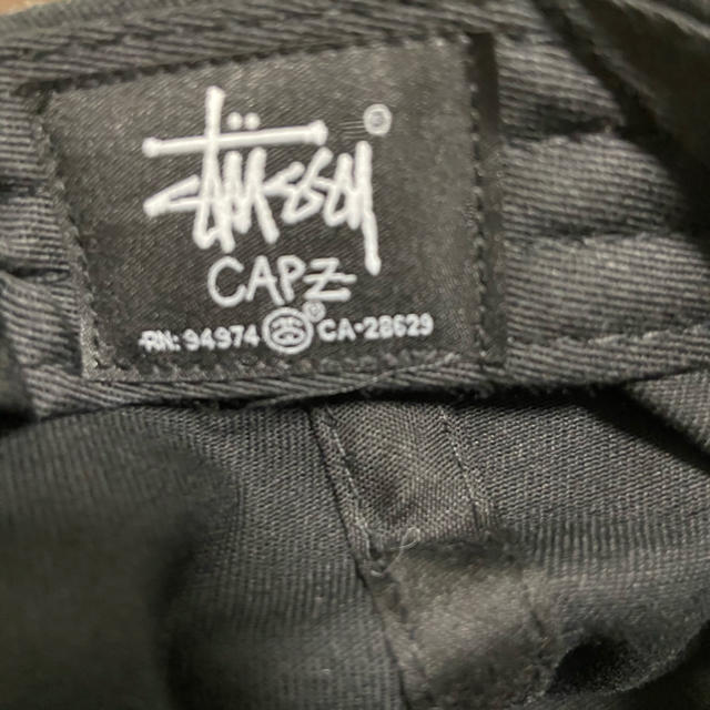 STUSSY(ステューシー)のStussy キャップ　ブラック レディースの帽子(キャップ)の商品写真