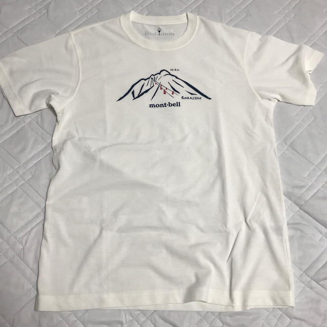 mont bell(モンベル)のモンベル 御在所限定 Tシャツ 白 S メンズのトップス(Tシャツ/カットソー(半袖/袖なし))の商品写真