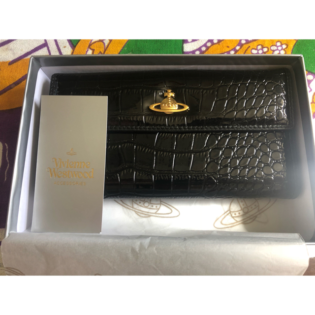 Vivienne Westwood 【未使用】Vivienne Westwood 二つ折り長財布