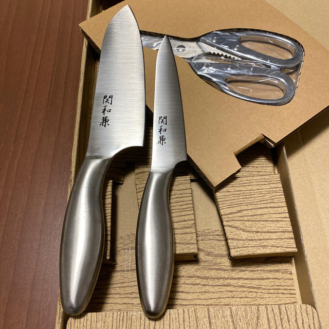 包丁セット 関和兼 包丁&鋏セット 三徳包丁 ペティナイフ 鋏 包丁セット 関和兼 包丁&鋏セット 三徳包丁 ペティナイフ 鋏