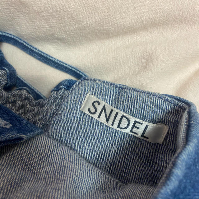 SNIDEL(スナイデル)の最終値下げ❗️美品♡SNIDEL レースアップデニム レディースのパンツ(デニム/ジーンズ)の商品写真