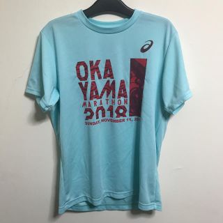 アシックス(asics)の岡山マラソン2018 Tシャツ(ランニング/ジョギング)