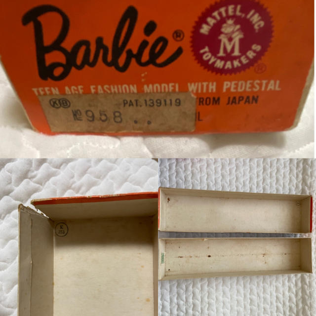 Barbie(バービー)のバービー　人形　マテル社　1958年　1962年 ハンドメイドのぬいぐるみ/人形(人形)の商品写真