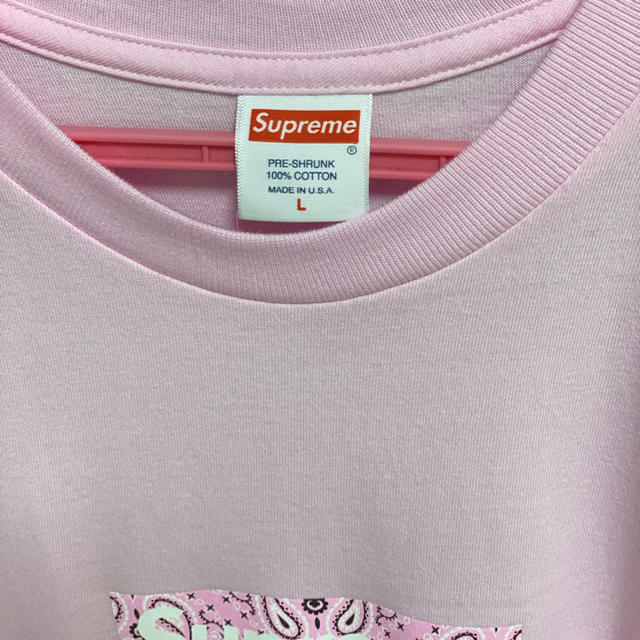 Supreme(シュプリーム)のsupreme ペイズリー　box バンダナ メンズのトップス(Tシャツ/カットソー(半袖/袖なし))の商品写真
