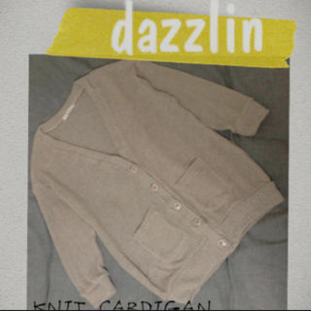 dazzlin(ダズリン)のdazzlin ニットカーディガン レディースのトップス(カーディガン)の商品写真