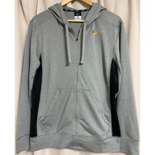 ナイキ(NIKE)の【美品】NIKE DRI-FIT フルジップトレーニングパーカー(パーカー)