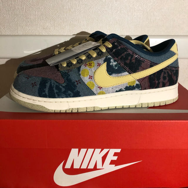 NIKE(ナイキ)のdunk low community garden ダンク　ロー　ガーデン　27 メンズの靴/シューズ(スニーカー)の商品写真